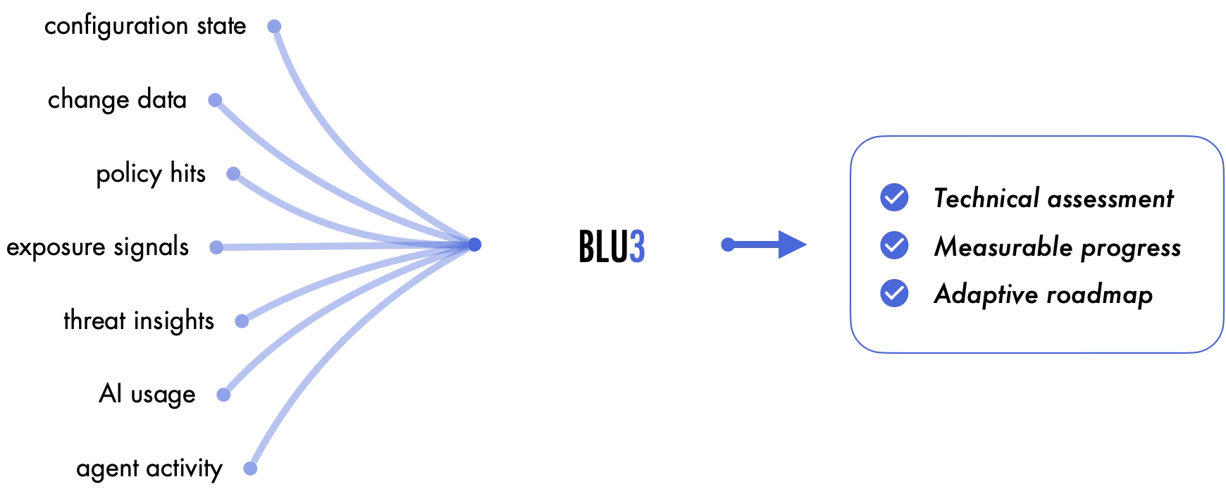 BLU3 process flow